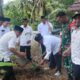 Upaya Pembinaan Lingkungan Hidup, Bati Tuud Koramil 03/Tebas Bersama Pemdes Serindang Gelar Penanaman Pohon Keras