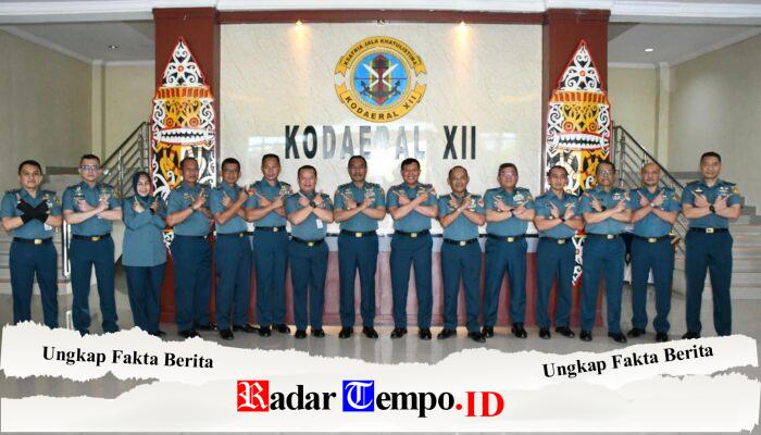 Safari Logistik TNI AL di Kodaeral XII, Perkuat Kesiapan Dukungan Operasi dan Tata Kelola Logistik