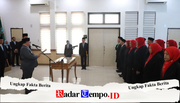 Bupati Jombang Warsubi Lantik 29 Pejabat Hasil Promosi, Tekankan Kinerja dan Inovasi