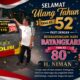 ULTAH BERTEPATAN DENGAN HUT BHAYANGKARA KE-80!  H.NIMAN GENAP 52 TAHUN, DOA DAN HARAPAN MENGIRINGI PENGABDIAN UNTUK POLRI DAN MASYARAKAT