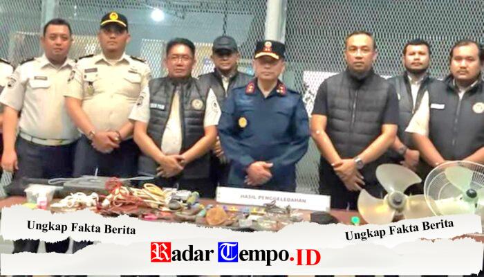 Razia Berbuah Hasil, Barang Berbahaya Dimusnahkan demi Wujudkan Rutan Surabaya yang Aman dan Bersih