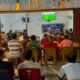 Sinergitas Dukung Piala Dunia 2026, Anggota Jajaran Kodim 1208/Sambas Gelar Nobar di Warkop Nonong Wilayah Binaan