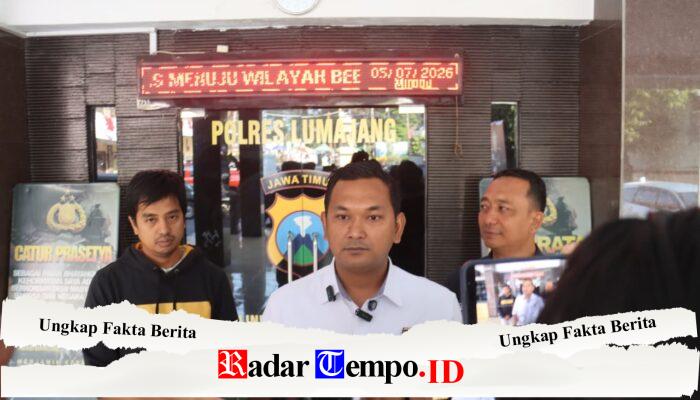Kurang dari 24 Jam Polres Lumajang Ungkap Kasus Pembunuhan Gadis, Terduga Pelaku Diamankan