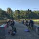 Merah Putih Warnai Jembatan Garuda Desa Garagata, Simbol Semangat Kebangsaan dan Gotong Royong