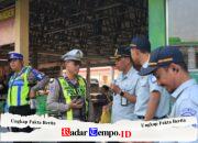 Keselamatan Penumpang Jadi Prioritas, Satlantas Polres Gresik Bersama Dirjen Hubdat Gelar Ramp Check Bus di Rest Area 726 B