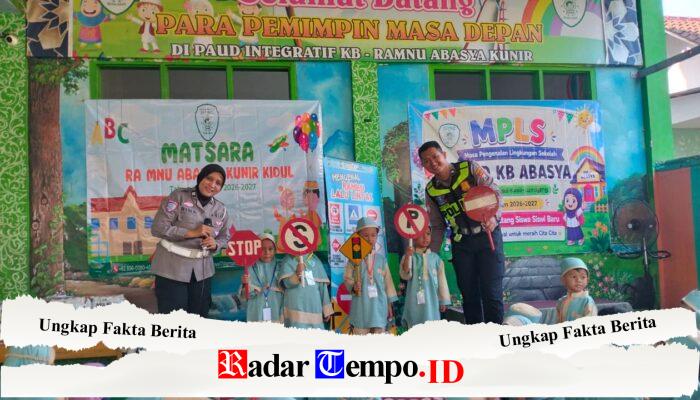 Polsanak: Polres Lumajang Tanamkan Budaya Tertib Lalu Lintas kepada Anak Sejak Usia Dini