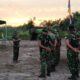 Danramil 07/Teluk Keramat Pimpin Apel Persiapan Pembenahan Lokasi Pembukaan TMMD Reguler Ke-129 Kodim 1208/Sambas