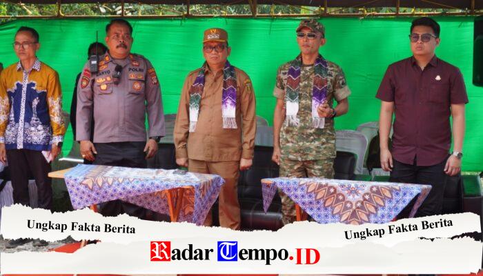 Kantor Desa Maburai Diresmikan, Dandim 1008/Tabalong Tegaskan Komitmen Dukung Kemajuan Desa