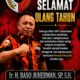PAC Sukomanunggal Sampaikan Ucapan Selamat Ulang Tahun kepada Sekretaris MPC PP Kota Surabaya Ir. H. Baso Juherman, SP., S.H.