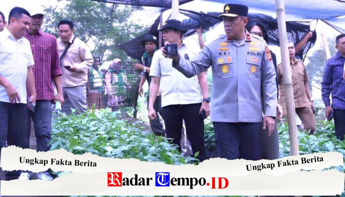 Wakapolda Aceh Dampingi Mentan RI Tinjau Pengembangan Kopi Gayo, Pengamanan Kunjungan VVIP Berjalan Lancar