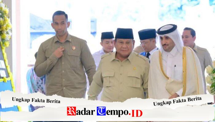Presiden Prabowo, Belasungkawa atas Wafatnya Sheikh Hamad bin Khalifa Al Thani