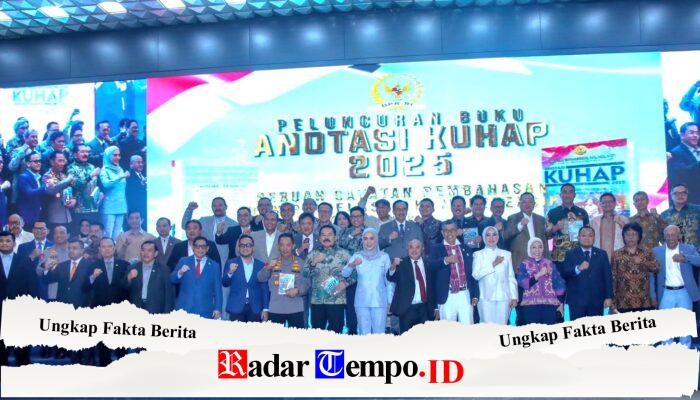 BNN Dukung Implementasi KUHAP Baru, Kepala BNN Hadiri Peluncuran Buku Anotasi KUHAP 2025