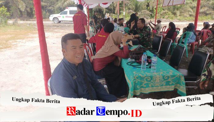 Kapus Galing Dukung Penuh Pelaksanaan TMMD Reguler ke-129 Kodim 1208/Sambas di Desa Tempapan Hulu