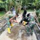 Kodim 1002/HST Kebut Pembangunan Empat Jembatan, Progres Konstruksi Terus Berjalan