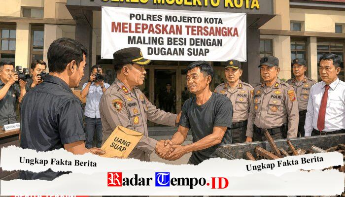 Dugaan Tangkap Lepas Kasus Pencurian Besi di Mojokerto Kota Jadi Sorotan, Tiga Terduga Pelaku Dipulangkan, Isu Tebusan Rp225 Juta Mencuat