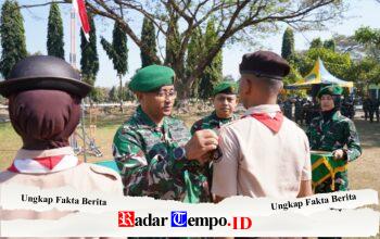 Resmi Ditutup Letkol Inf Virlani Arudyawan, Persami KKRI Kodim 0808/Blitar Sukses Cetak Generasi Berkarakter