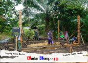 Pengecoran Tiang RTLH TMMD Ke-129 Mulai Dilaksanakan, Wujud Nyata Percepatan Pembangunan