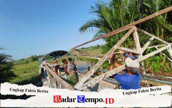 Kodim 1002/HST Manfaatkan Hari Libur untuk Percepat Pembangunan Empat Jembatan