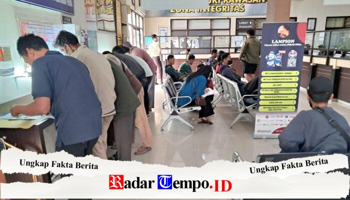 Pelayanan Samsat Kabupaten Lamongan Apresiasi, Wajib Pajak Nilai Proses Cepat Ramah