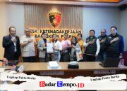 Desk Ketenagakerjaan Polri dan Kemnaker Selesaikan Perselisihan PHK 134 Pekerja PT Amos Indah Indonesia