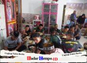 Satgas TMMD Reguler Ke-129 Gelar Makan Bersama di Lokasi Pengerjaan, Pererat Kebersamaan dengan Warga