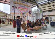 Dandim 1008/Tabalong Dukung Akselerasi Pengelolaan Pasar Mingguan, Dampingi Bupati Resmikan Pasar Batu Bangkit