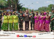 Tim Wasev TMMD Ke-129 Tinjau Langsung Progres Pembangunan di Desa Tempapan Hulu