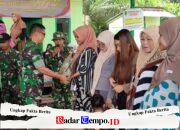 Tim Wasev TMMD Reguler Ke-129 Salurkan Bingkisan untuk Ibu Hamil, Wujud Kepedulian TNI kepada Masyarakat