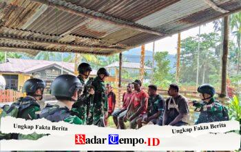 TNI Hadir Ditengah Masyarakat Pelosok Papua