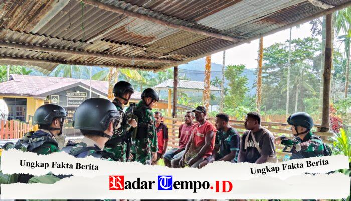 TNI Hadir Ditengah Masyarakat Pelosok Papua