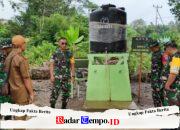 Tim Wasev Itdam XII/Tanjungpura Tinjau Sasaran Fisik TMMD ke-129 Kodim 1208/Sambas