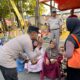 Pojok Kamtibmas Polres Ngawi Hadir di Pasar Krompol Ajak Warga Jaga Kamtibmas