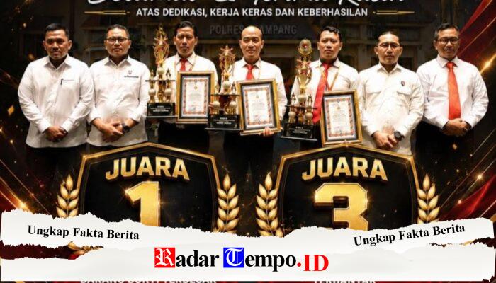 Satresnarkoba Polres Raih Juara I dan Juara III Polda Jatim, Bukti Komitmen Nyata Berantas Narkoba