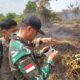 Pangdam XII/Tanjungpura Turun Langsung ke Lokasi Karhutla di Kubu Raya, Minta Pemadaman Dipercepat