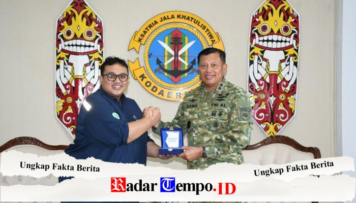 Perkuat Sinergi Pengamanan Objek Vital, Dankodaeral XII Terima Kunjungan Manajemen PT ICA