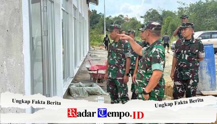 Kasdam XII/Tanjungpura Tinjau Proyek KDKMP Jembatan Presiden di Sintang, Percepatan Pembangunan