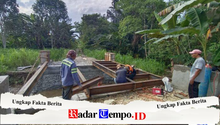 Dandim 1008/Tabalong: Tahap Pembesian Menentukan Kekuatan Jembatan Garuda