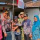 Serentak Jelang HUT RI Ke-81, Polsek Bangil Kerahkan Personel Bersama Tiga Pilar Bangkitkan Nasionalisme Lewat Gerakan Bendera Merah Putih