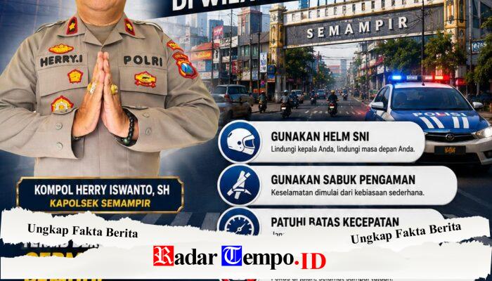Polsek Semampir Perkuat Pengaturan Lalu Lintas di Perempatan Pegirian, ETLE Siap Tindak Pelanggar