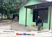 RTLH Milik Warga Rampung Dicat, Program TMMD Reguler Ke-129 Semakin Mendekati Penyelesaian