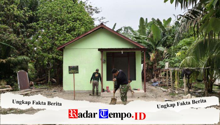 RTLH Program TMMD Reguler Ke-129 Kodim 1208/Sambas Memasuki Tahap Akhir