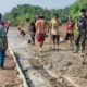 Rabat Beton Hampir Rampung, Satgas TMMD Reguler Ke-129 Kebut Penyelesaian Pekerjaan