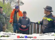 Polres Lumajang Buat Fire Break Darurat Antisipasi Karhutla TNBTS Meluas