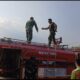 Water Tank Kodim 1008/Tabalong Dikerahkan Atasi Kebakaran Lahan Seluas 0,5 Hektare