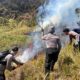 Polres Probolinggo Intensifkan Penanganan Karhutla di Lereng Gunung Bromob