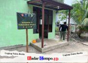 Satgas TMMD Reguler Ke-129 Bersihkan Halaman RTLH yang Telah Rampung Dibangun