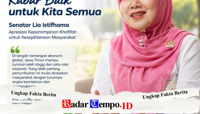 Ning Lia: Pertumbuhan Ekonomi Jatim Harus Menyejahterakan Rakyat