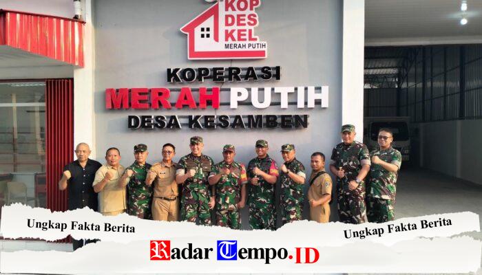 Kodim 0808/Blitar Telah Menyelesaikan Pembangunan KDKMP 260 Titik Sesuai milestone, Menjadi Tercepat Seluruh Indonesia