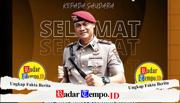 Keluarga Besar Radartempo.id Sampaikan Ucapan Selamat Ulang Tahun kepada AKP Adik Agus Putrawan