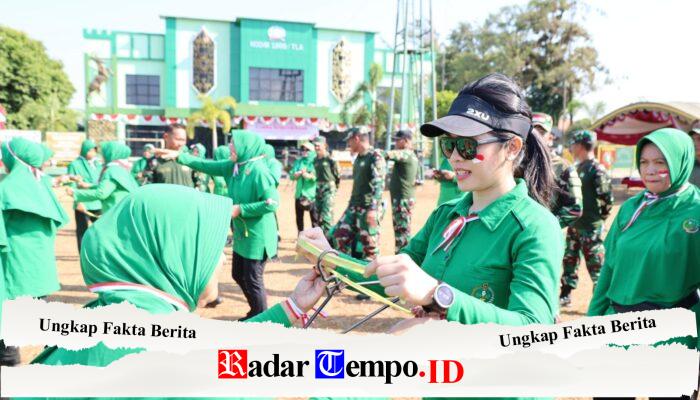 Persit Kodim 1009/Tanah Laut Semarakkan HUT ke-81 RI dengan Beragam Lomba Penuh Keceriaan